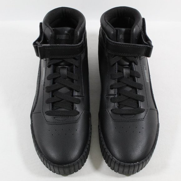 PUMA Women's Carina 2.0 Mid Sneaker - Black 10M - Picture 3 of 7